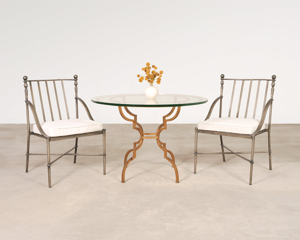 Set of Four Michael Taylor Montecito Patio Garden Dining Chairs
