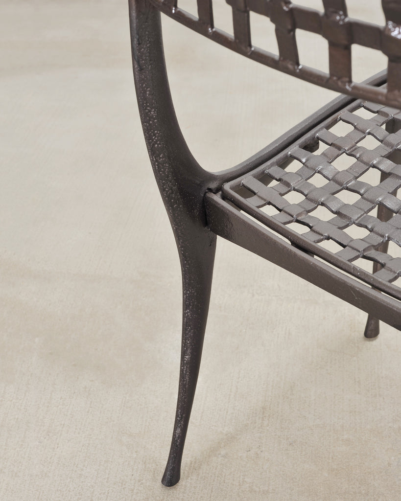 Set of Four Dan Johnson Brown Jordan Sol Y Luna Dining Chairs