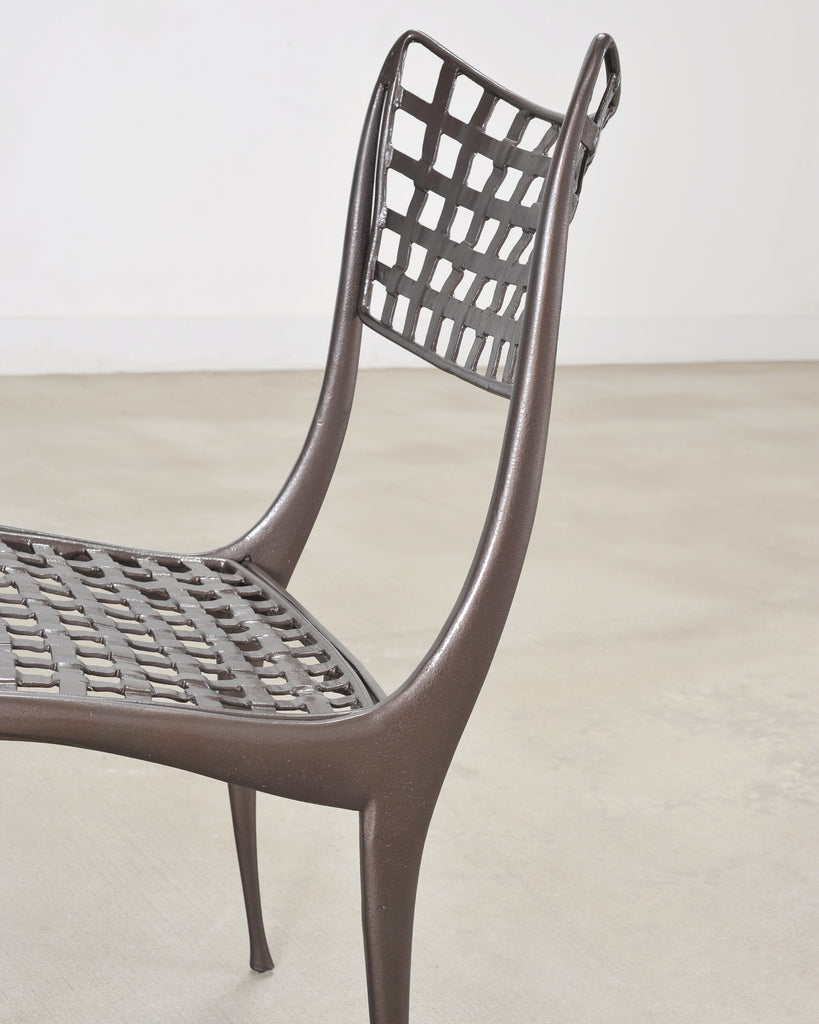 Set of Four Dan Johnson Brown Jordan Sol Y Luna Dining Chairs