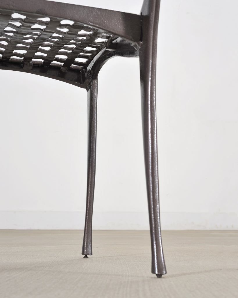 Set of Four Dan Johnson Brown Jordan Sol Y Luna Dining Chairs