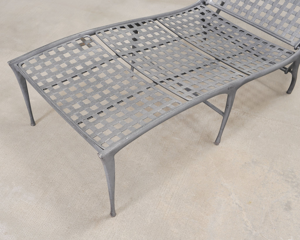 Set of Six Dan Johnson Brown Jordan Sol y Luna Chaise Lounges