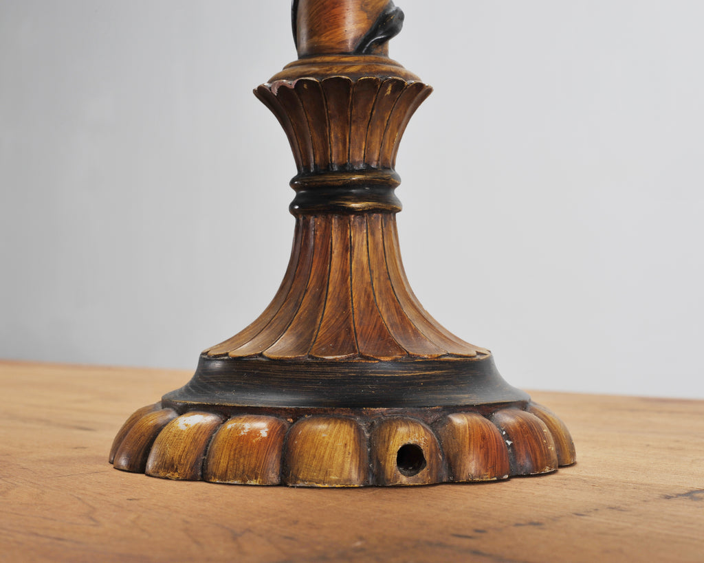 Set of Eight Mounted Ostrich Egg Finials by Artist Ira Yeager