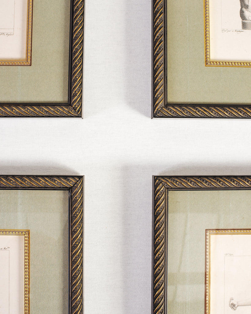 Set of Four Neoclassical Prints of Classic Figures