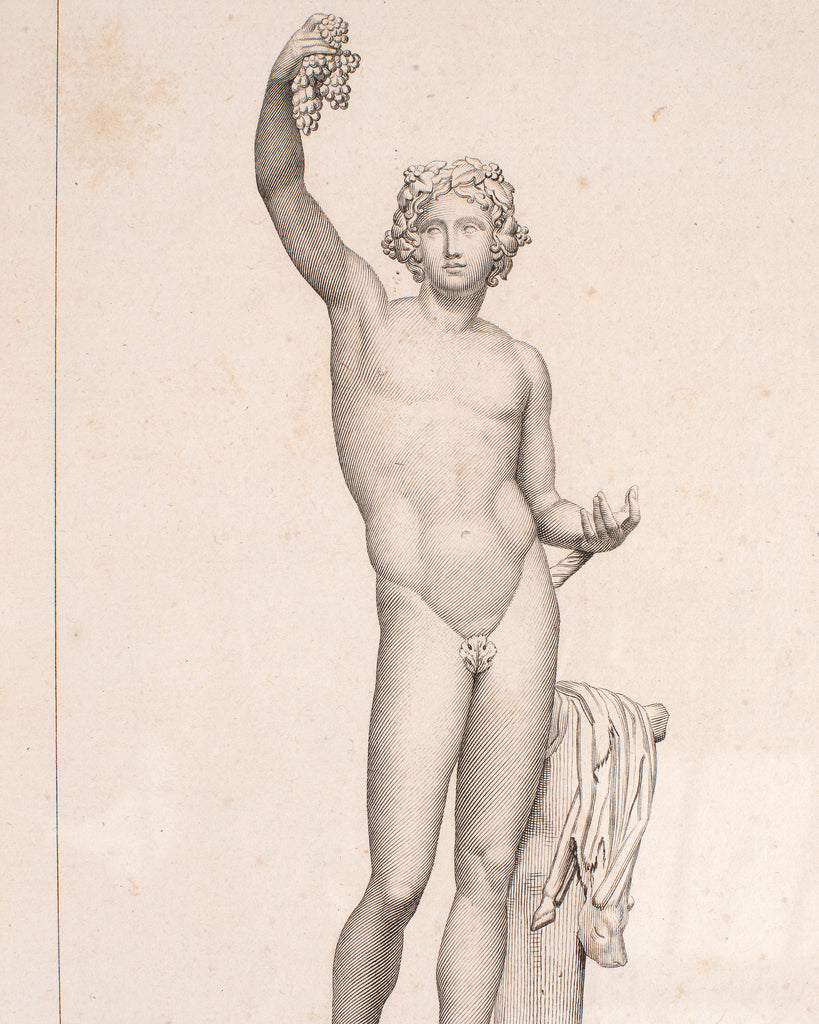 Set of Four Neoclassical Prints of Classic Figures