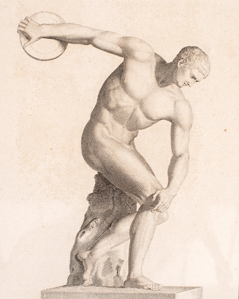 Set of Four Neoclassical Prints of Classic Figures