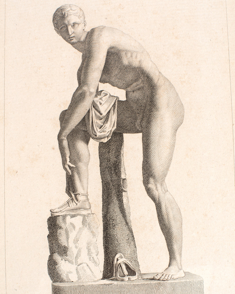 Set of Four Neoclassical Prints of Classic Figures