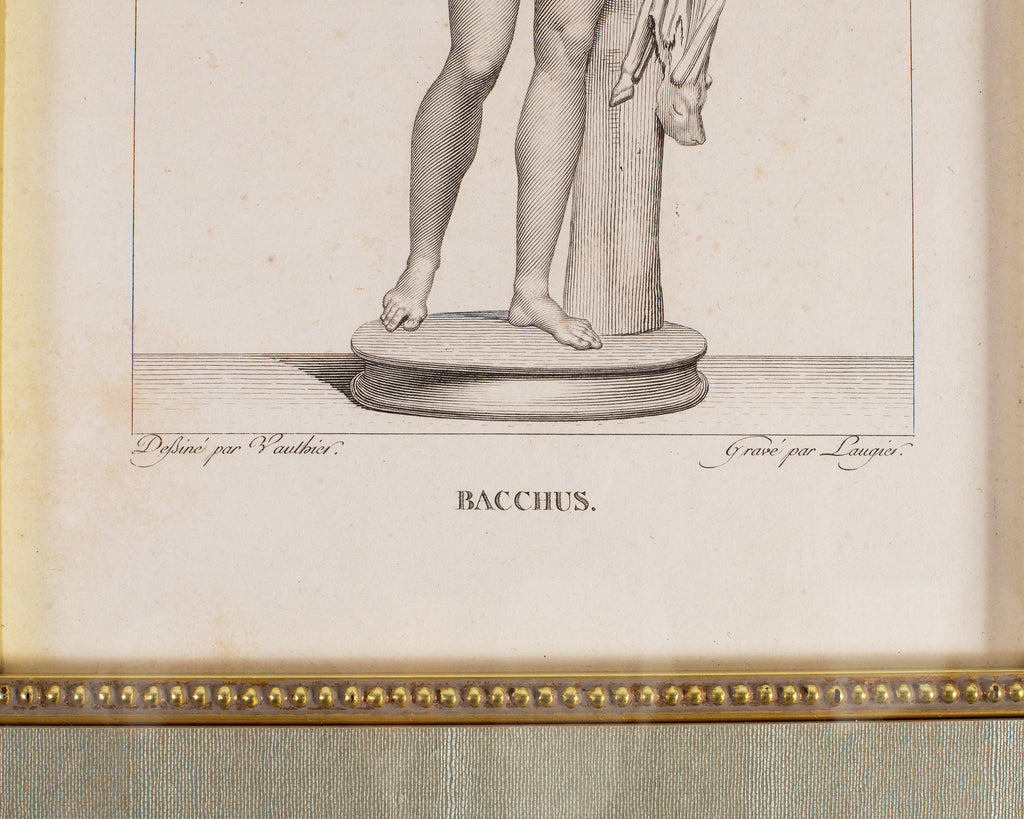 Set of Four Neoclassical Prints of Classic Figures