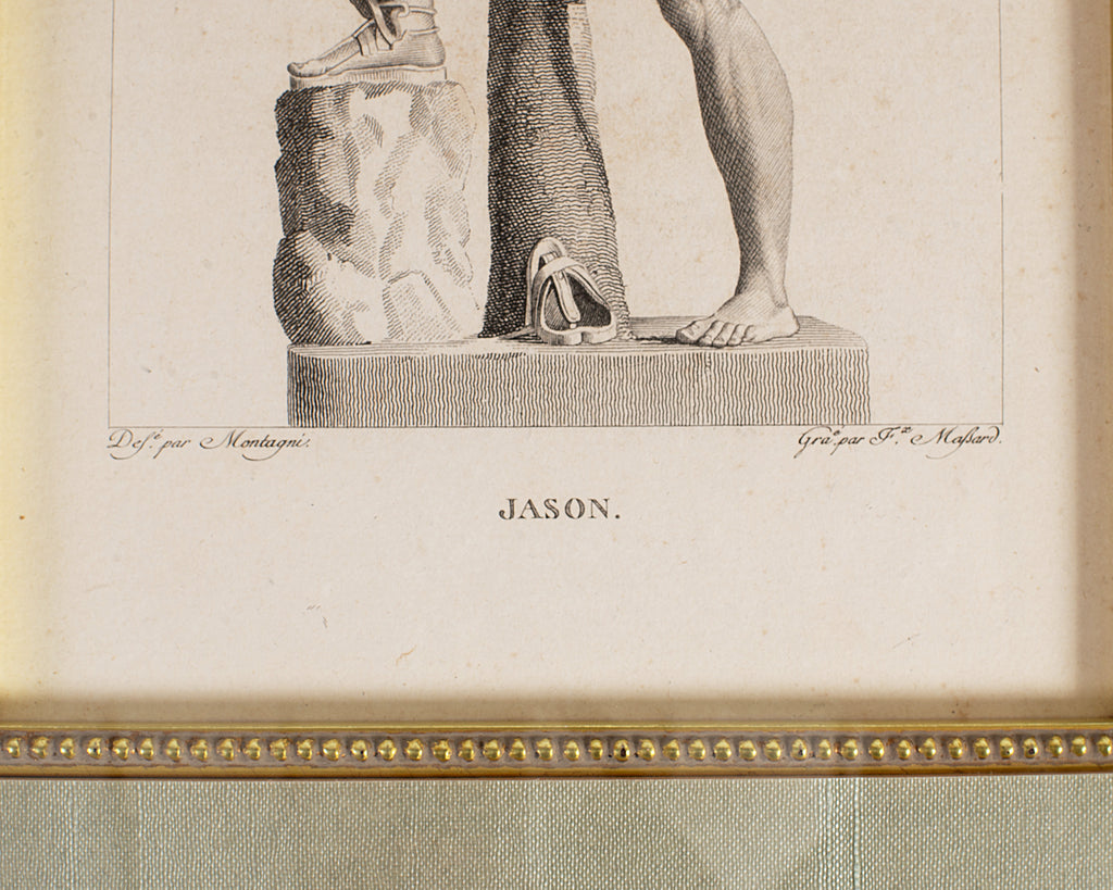 Set of Four Neoclassical Prints of Classic Figures