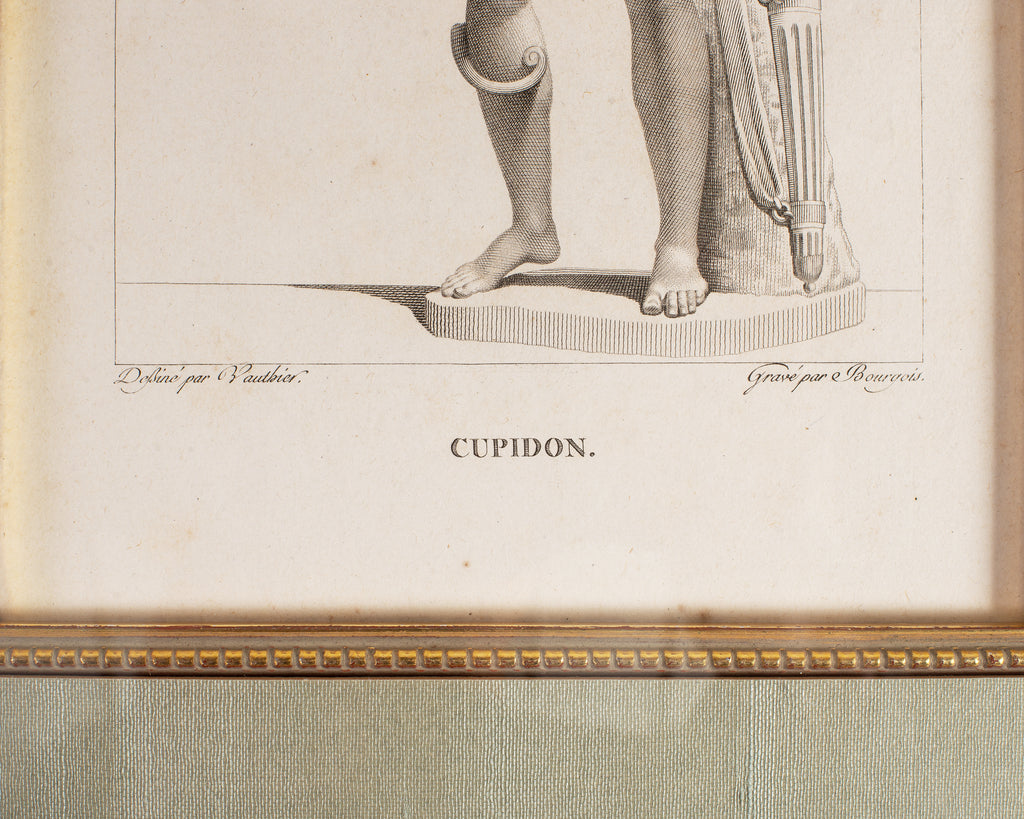 Set of Four Neoclassical Prints of Classic Figures