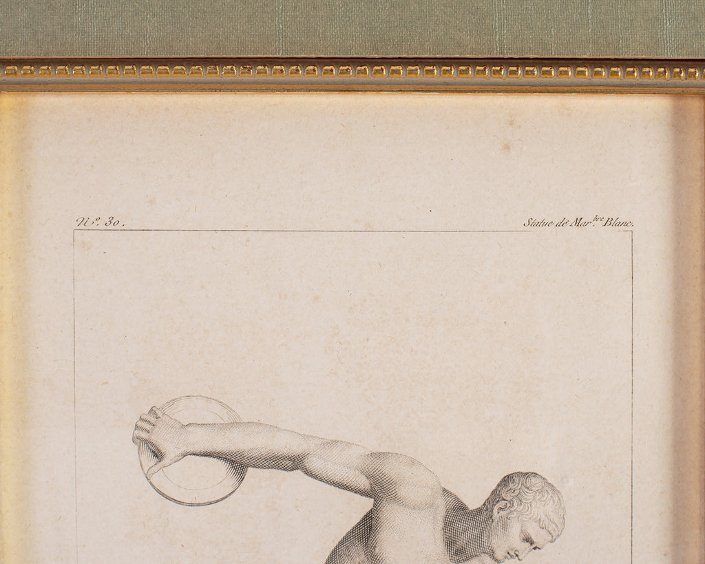 Set of Four Neoclassical Prints of Classic Figures
