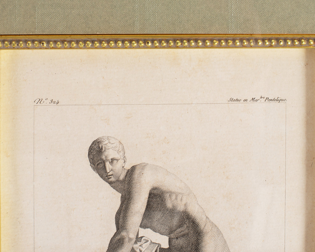 Set of Four Neoclassical Prints of Classic Figures