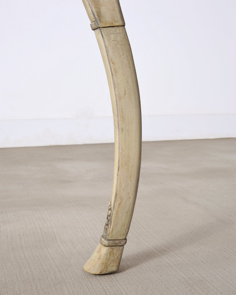 Dennis & Leen Beauvais Painted Square Salon Games Center Table