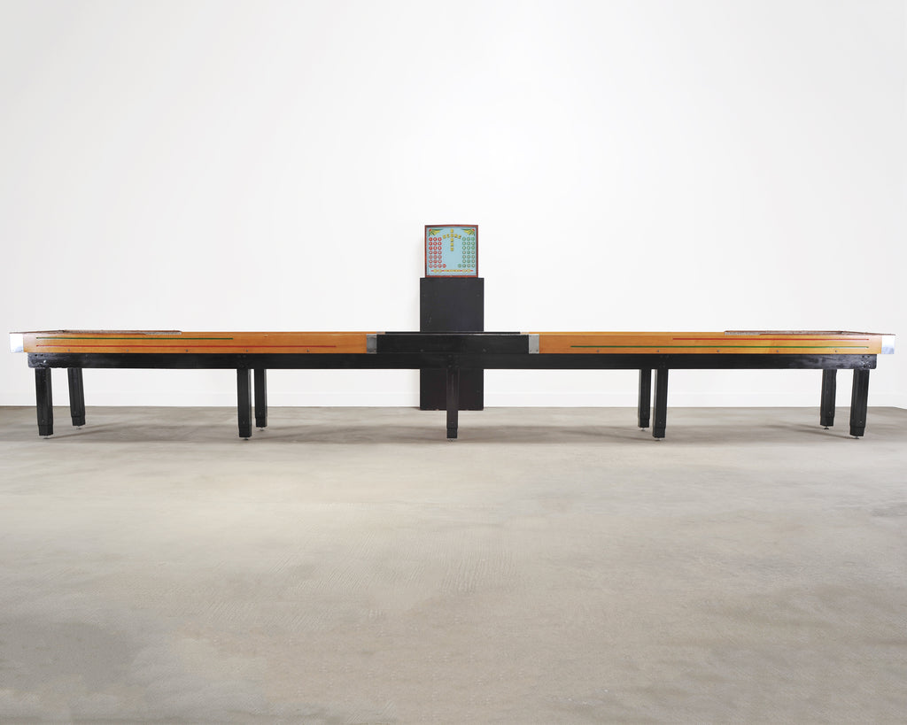 20th Century Americana Arcade Shuffleboard Game Table 22 Ft