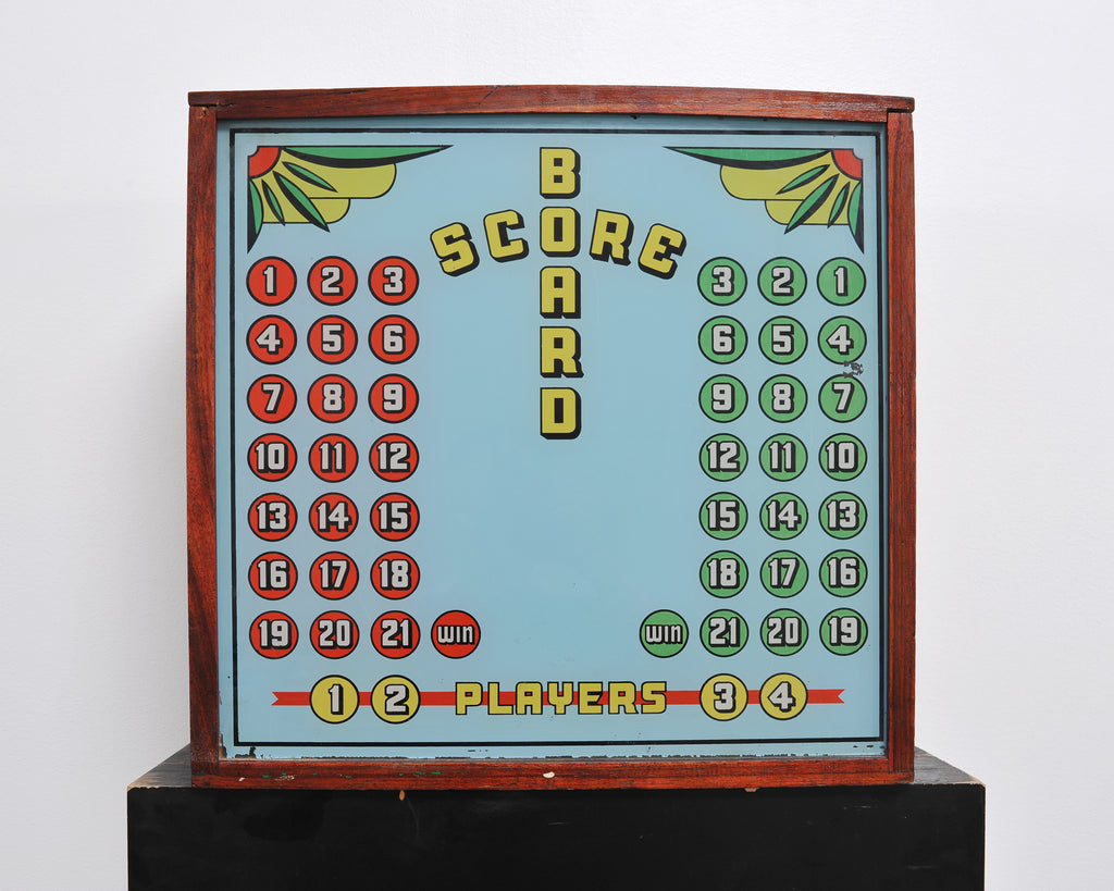 20th Century Americana Arcade Shuffleboard Game Table 22 Ft