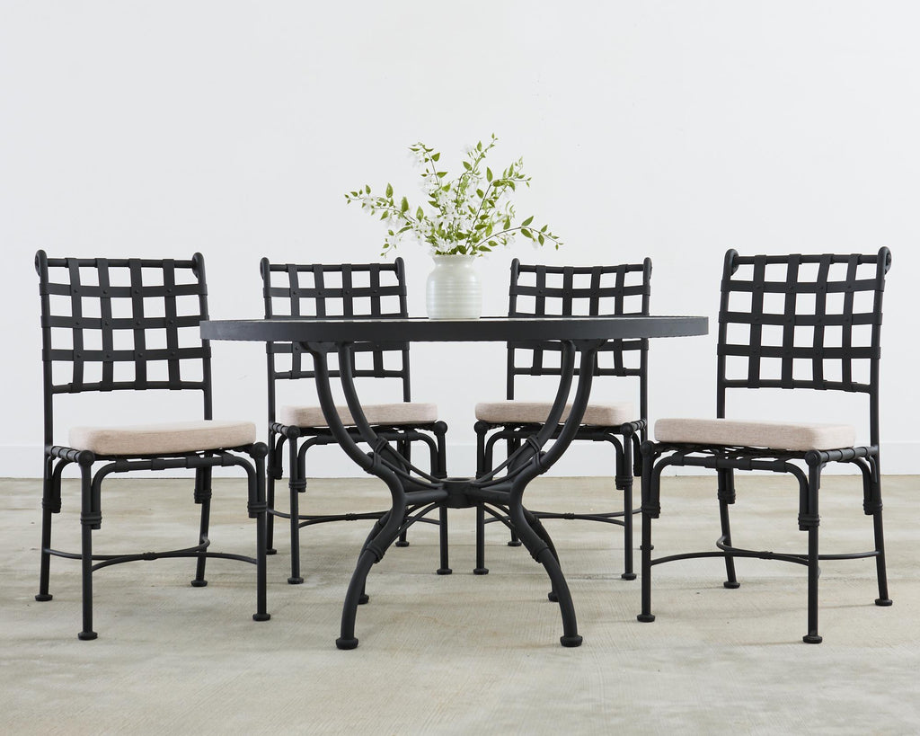 French Neoclassical Style Garden Dining Suite by Sifas