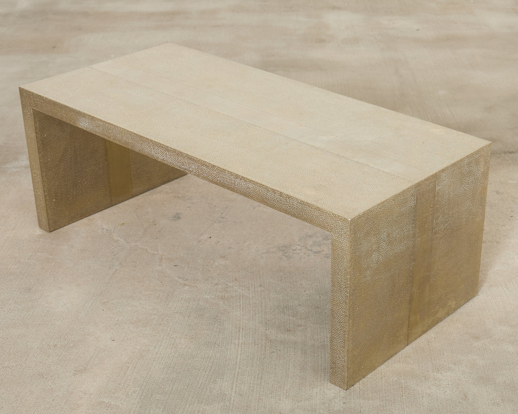 Alison Spear Stephanie Odegard White Bronze Cocktail Table