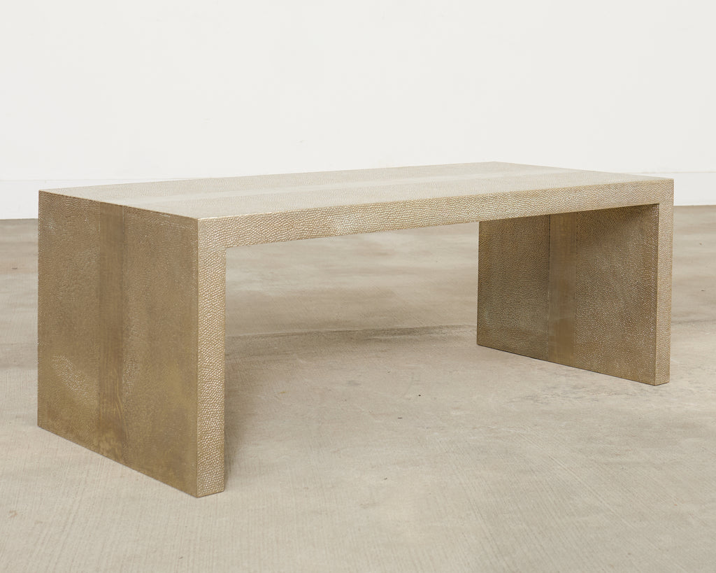 Alison Spear Stephanie Odegard White Bronze Cocktail Table