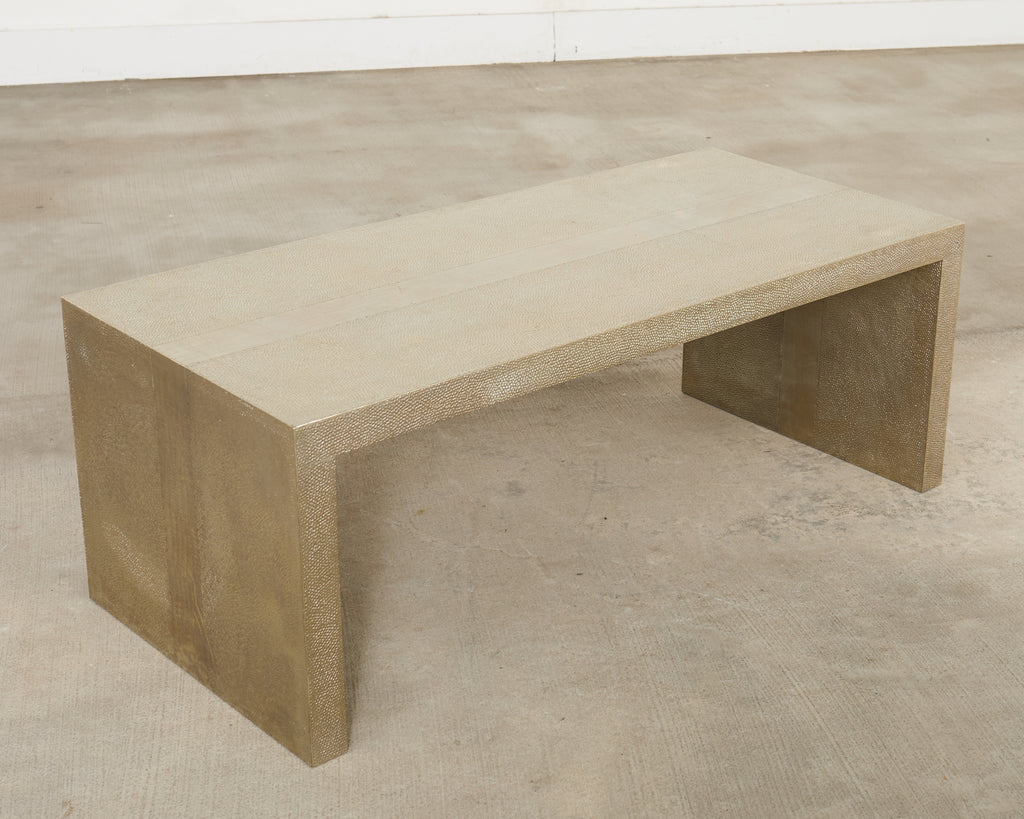 Alison Spear Stephanie Odegard White Bronze Cocktail Table