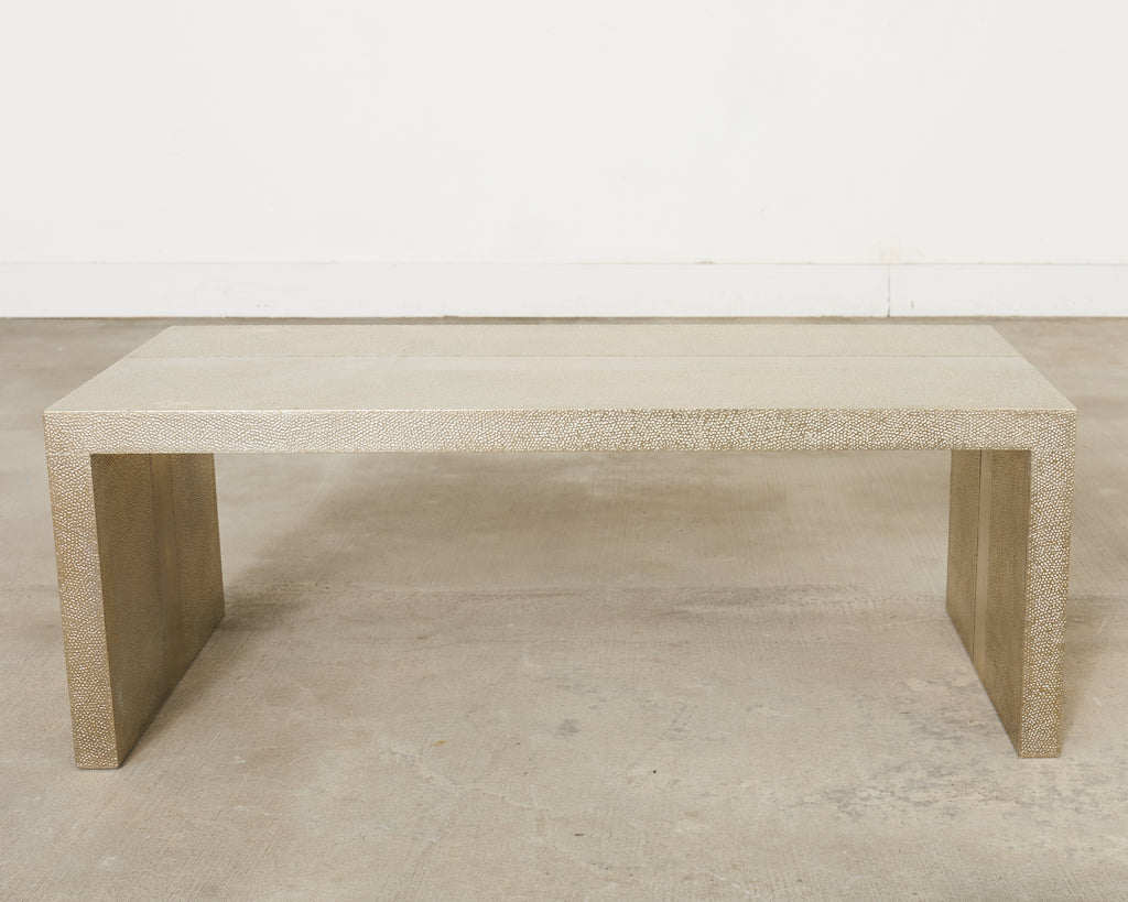 Alison Spear Stephanie Odegard White Bronze Cocktail Table