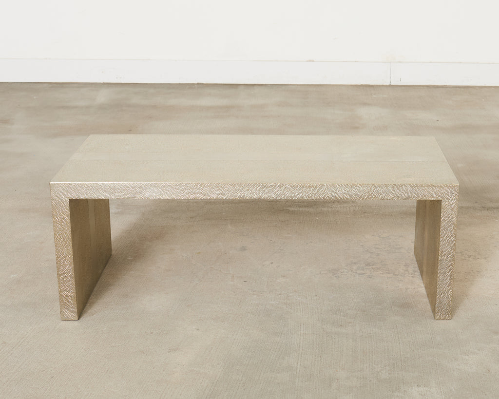 Alison Spear Stephanie Odegard White Bronze Cocktail Table