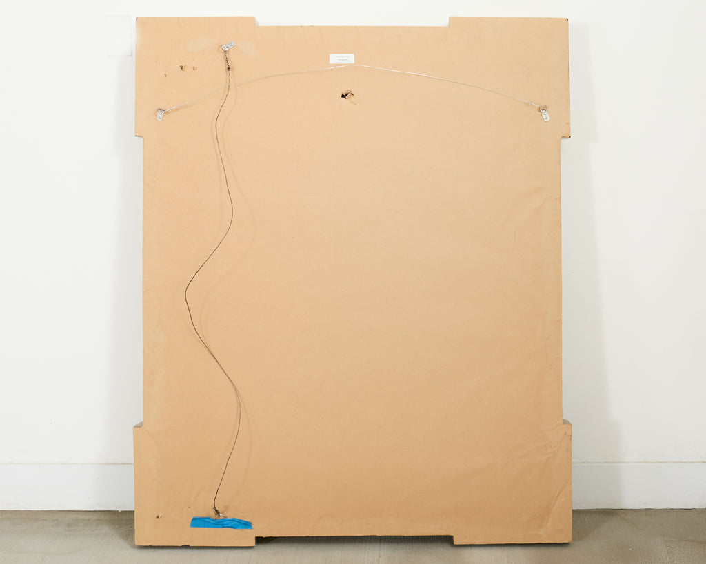 Howard Elliot Silver Gilt European Wall Mirror