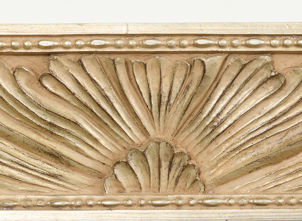 Howard Elliot Silver Gilt European Wall Mirror