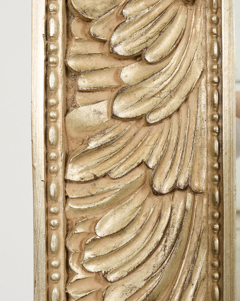Howard Elliot Silver Gilt European Wall Mirror