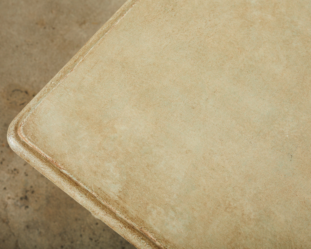 Hendrix Allardyce Rococo Style Lacquered Library Table Desk