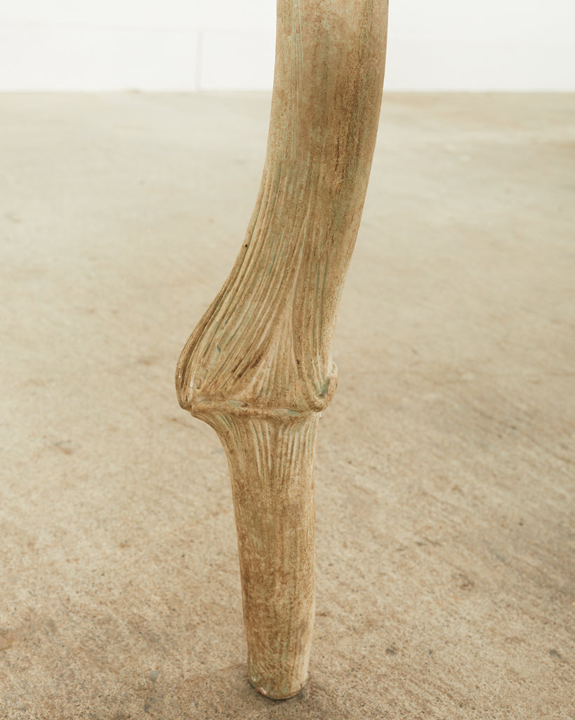 Hendrix Allardyce Rococo Style Lacquered Library Table Desk