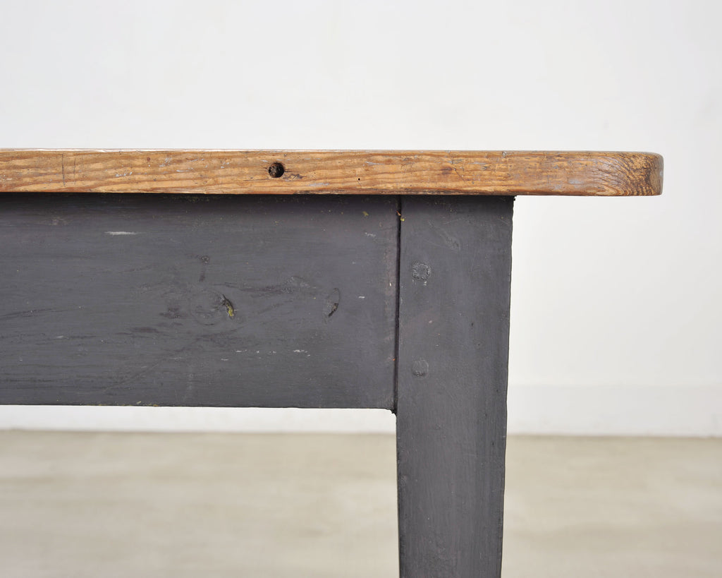 Rustic Country French Provincial Pine Farmhouse Dining Table