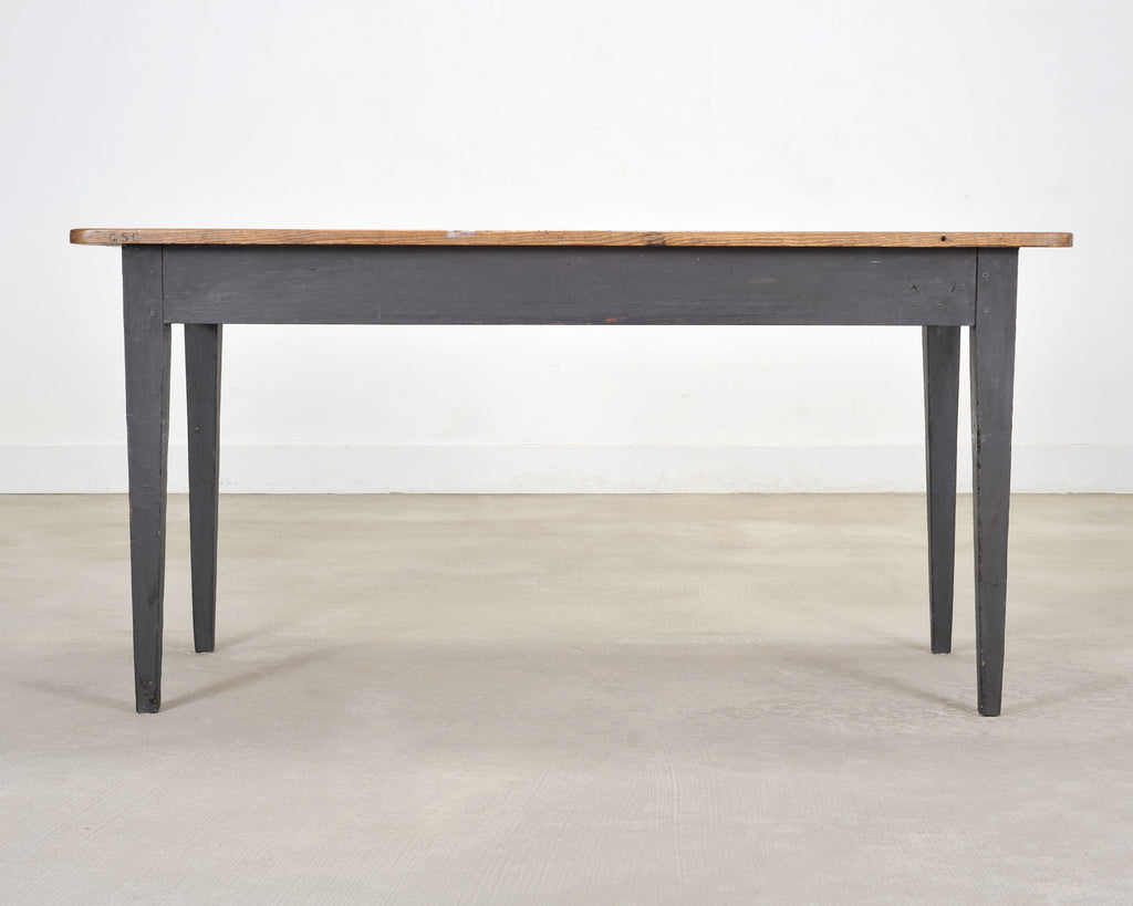 Rustic Country French Provincial Pine Farmhouse Dining Table