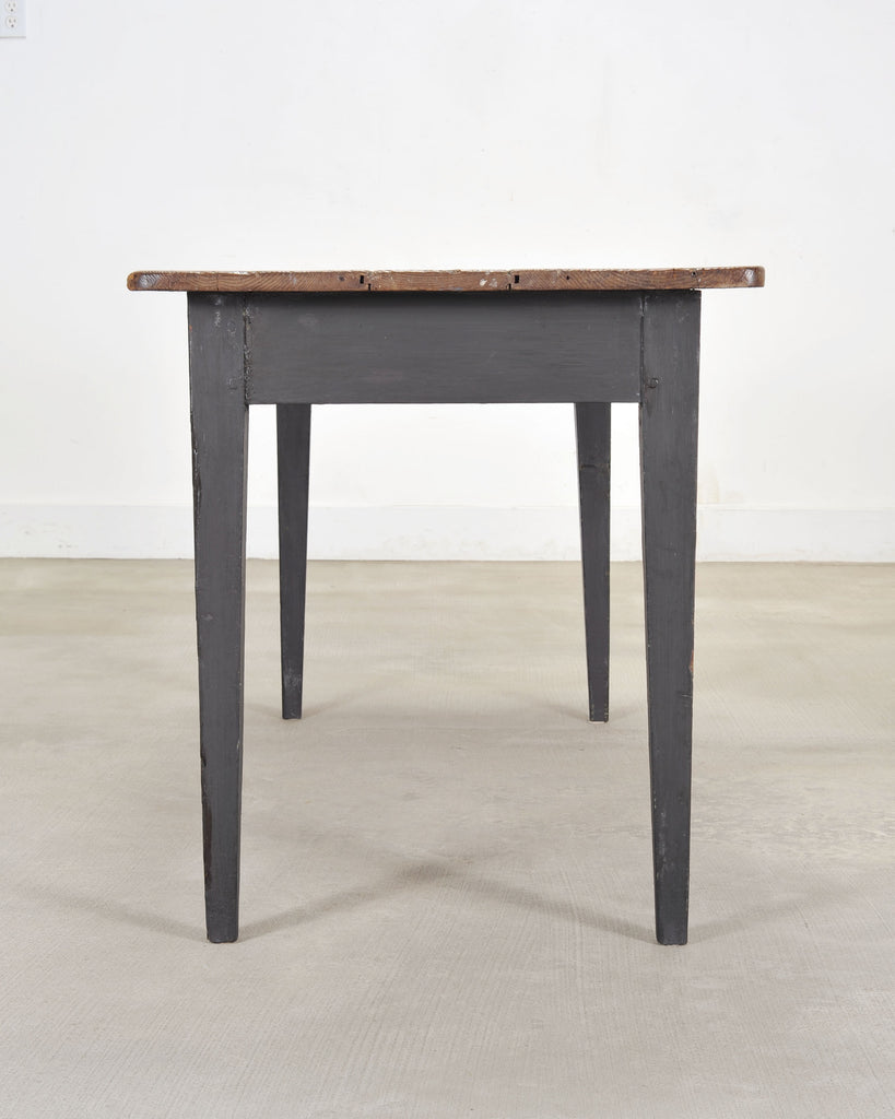 Rustic Country French Provincial Pine Farmhouse Dining Table