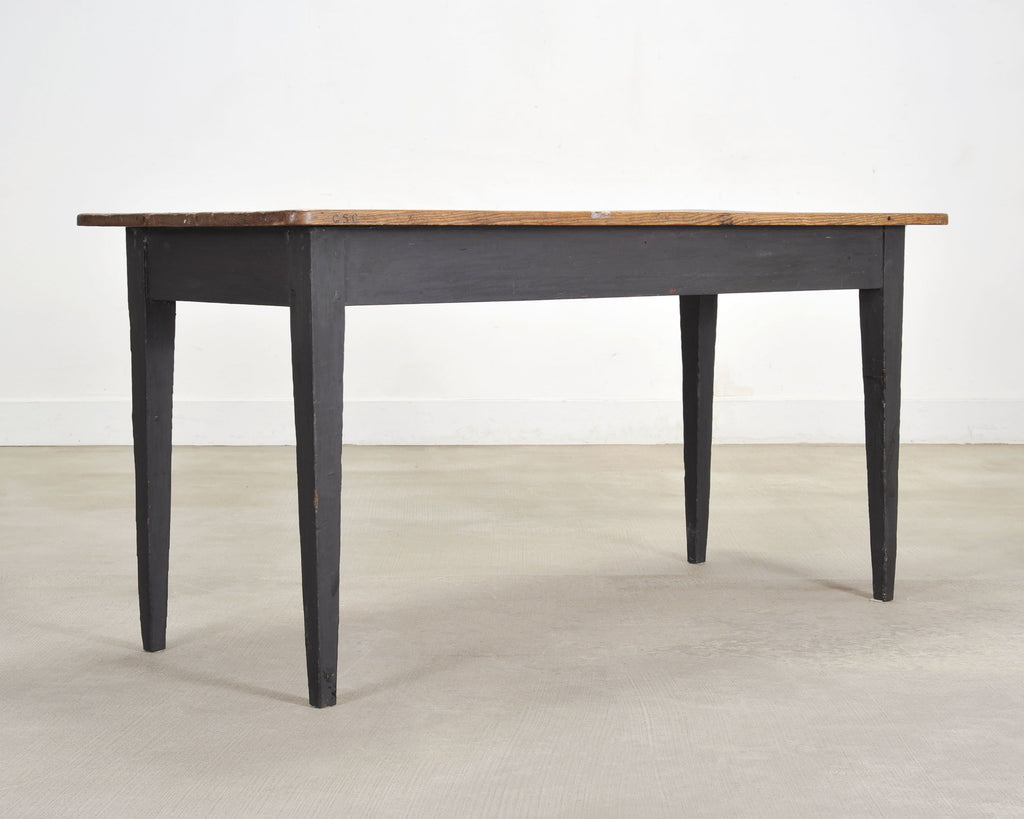 Rustic Country French Provincial Pine Farmhouse Dining Table