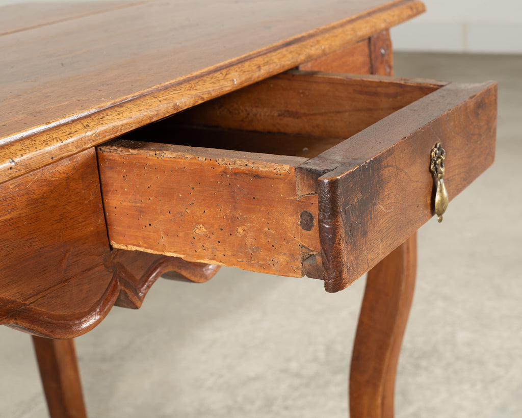 18th Century Country French Provincial Walnut Writing Desk