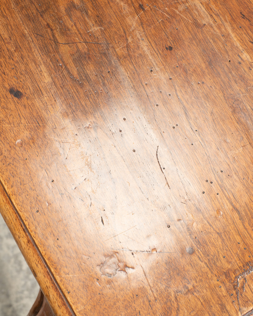 18th Century Country French Provincial Walnut Writing Desk