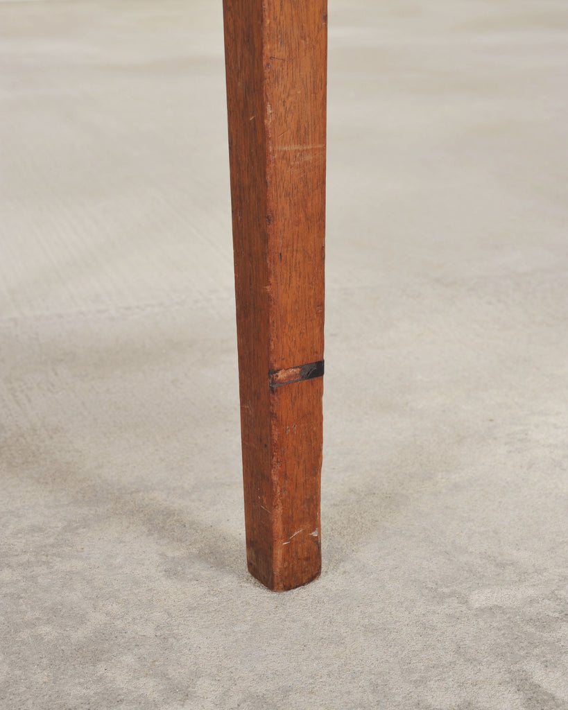 19th C. English Regency Bow Front Side Table or Small Desk