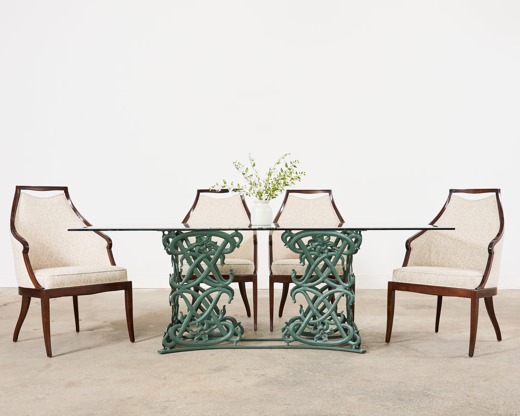 Brown Jordan Smithsonian Day Lily Garden Dining Table