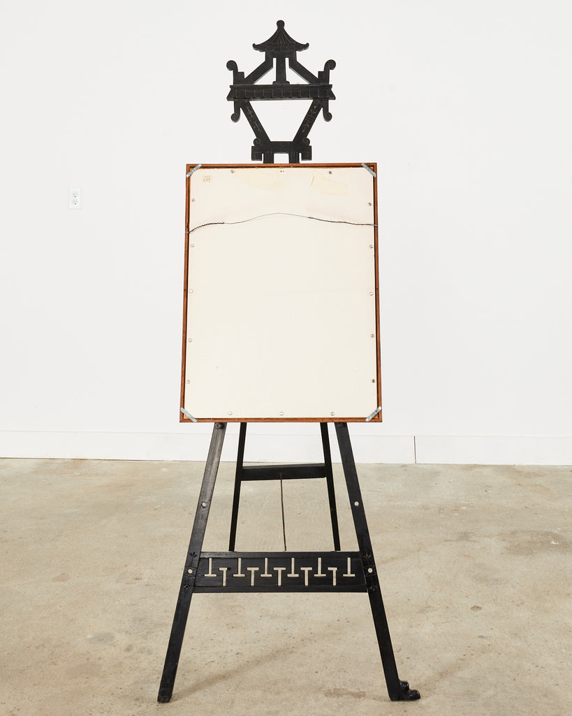 Spanish Colonial Cuzco School Madonna Virgin Mary Painting