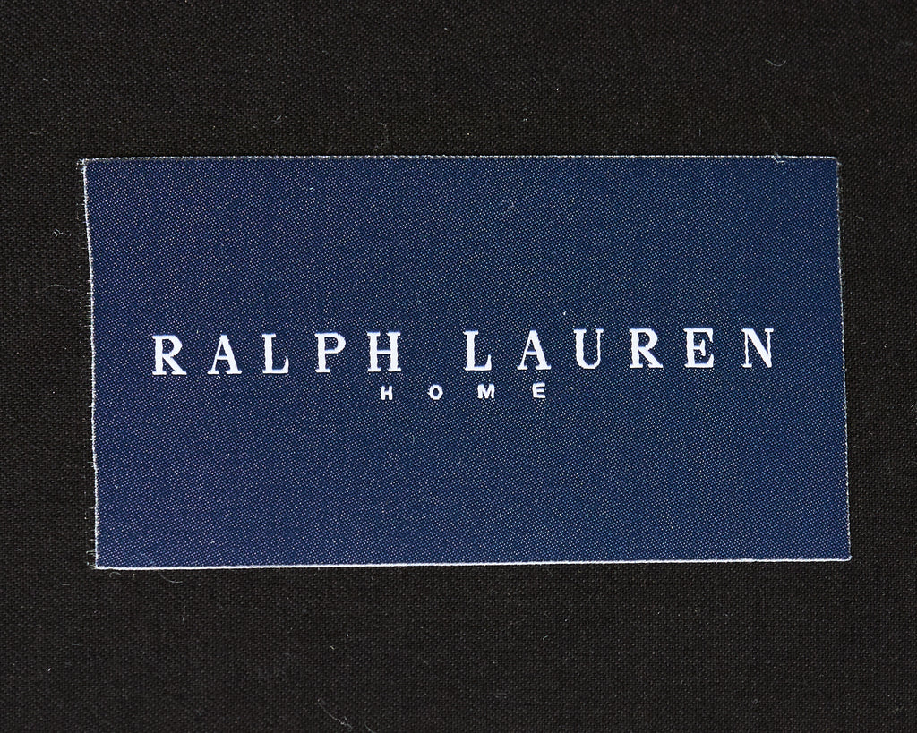 Ralph Lauren Pryce Club Chair Polished Steel Sled Feet