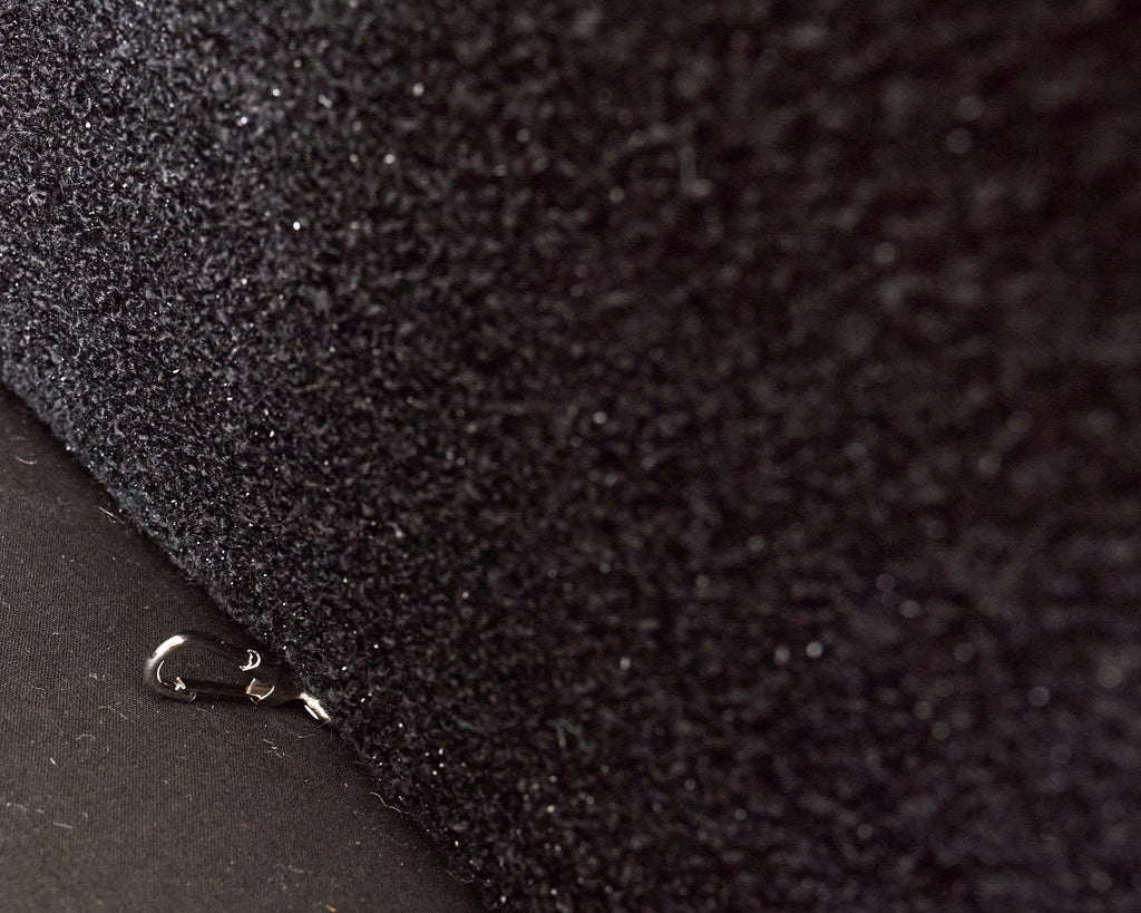 Ralph Lauren Pryce Club Chair Polished Steel Sled Feet