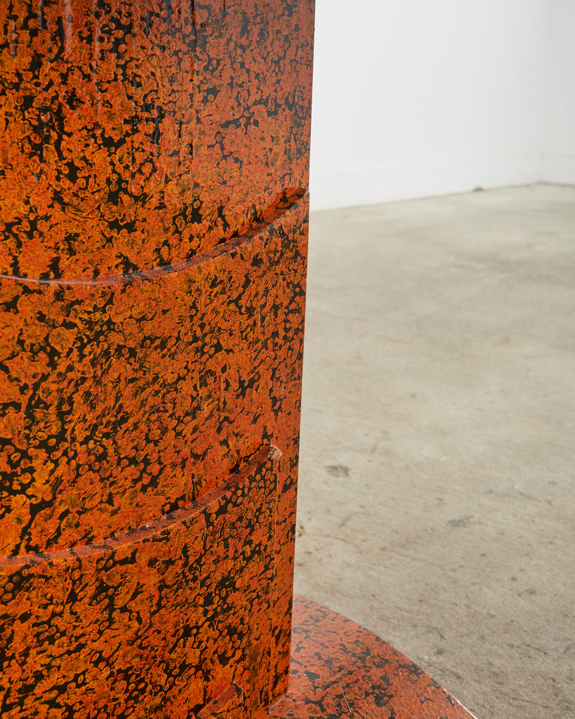 Art Deco Speckled Center Table by Artist Ira Yeager