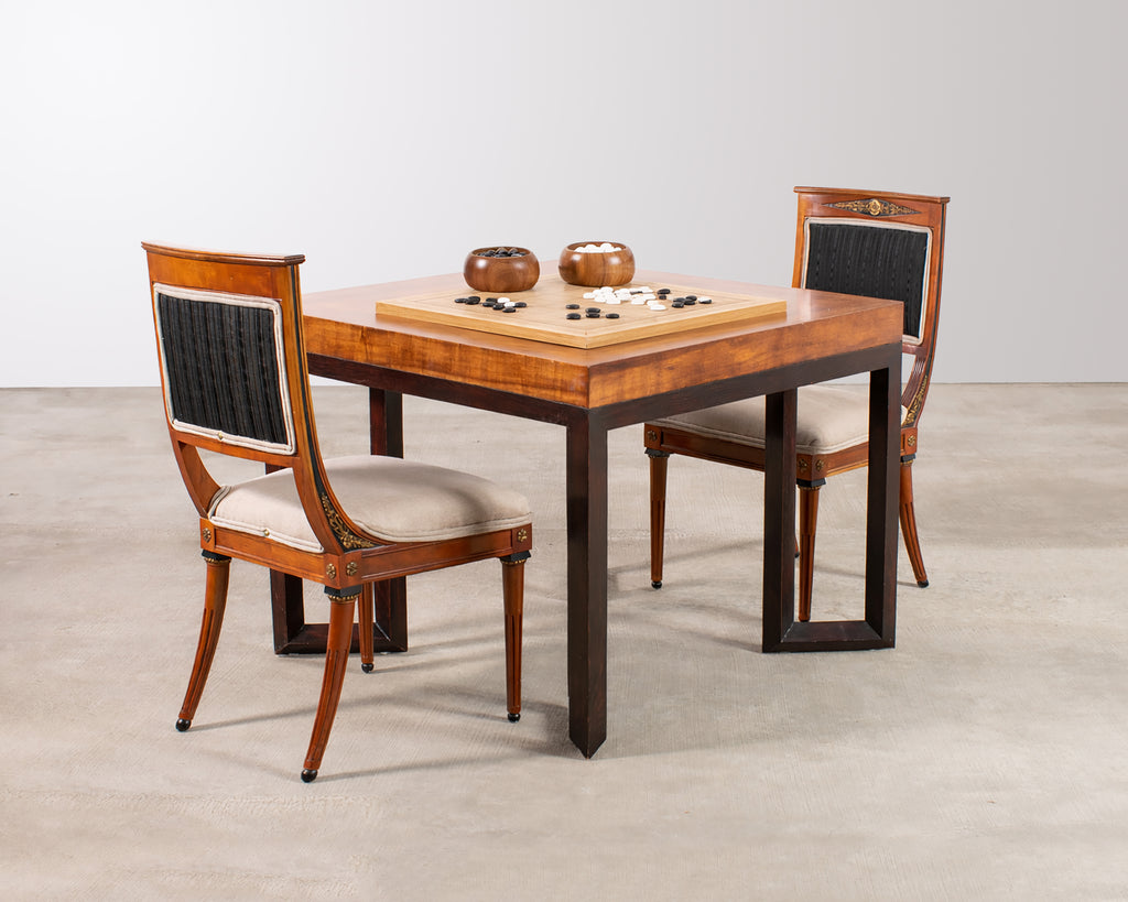 Therien Studio Workshops Normandie Oak Games or Center Table