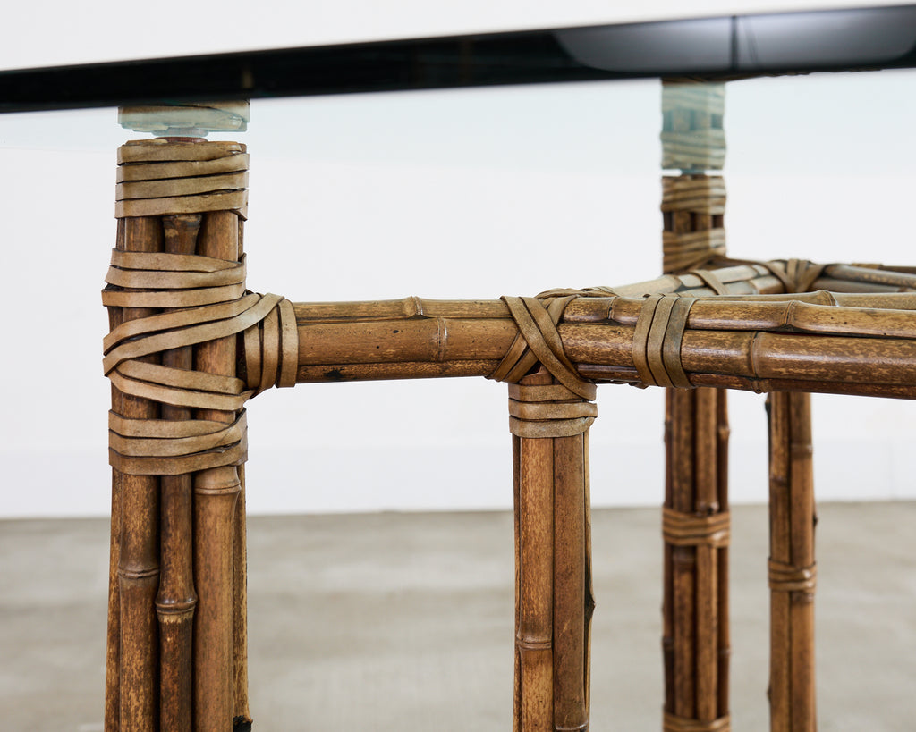 McGuire Organic Modern Bamboo Square Dining Table