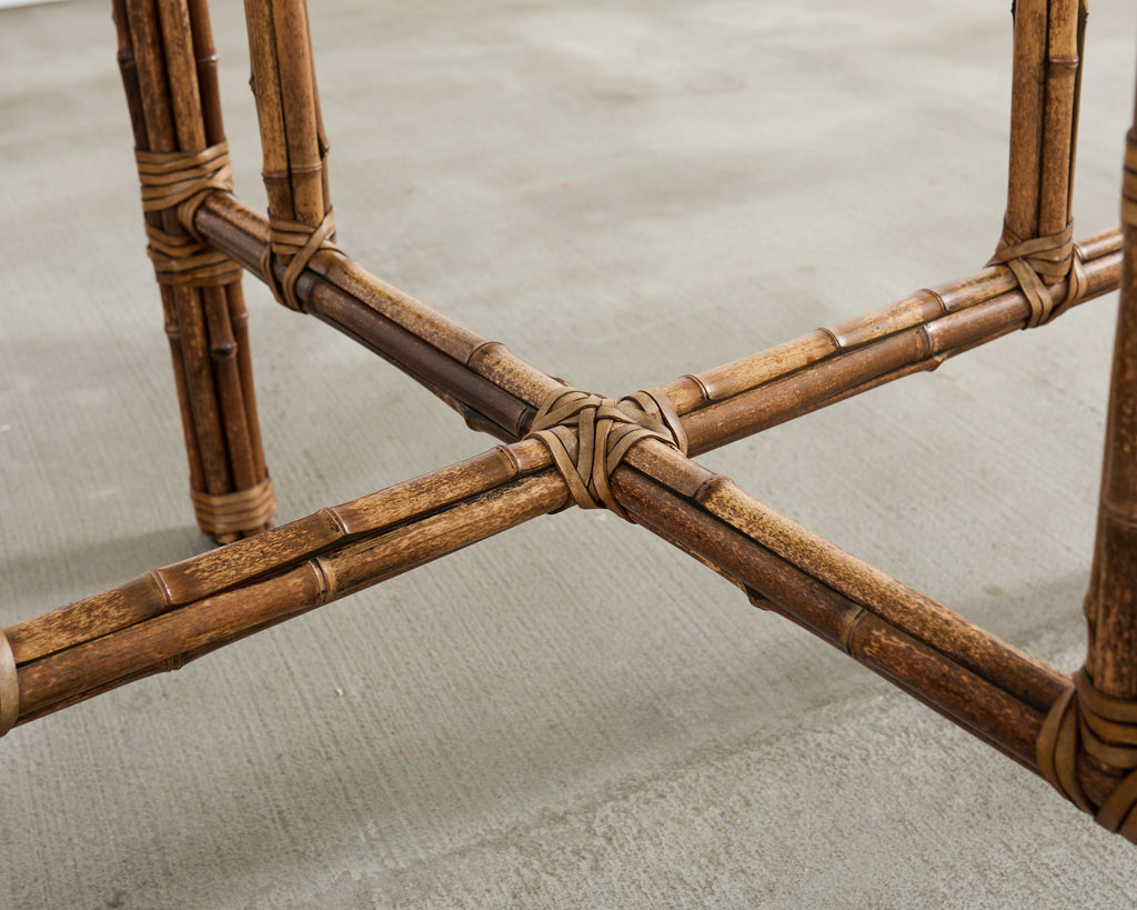 McGuire Organic Modern Bamboo Square Dining Table