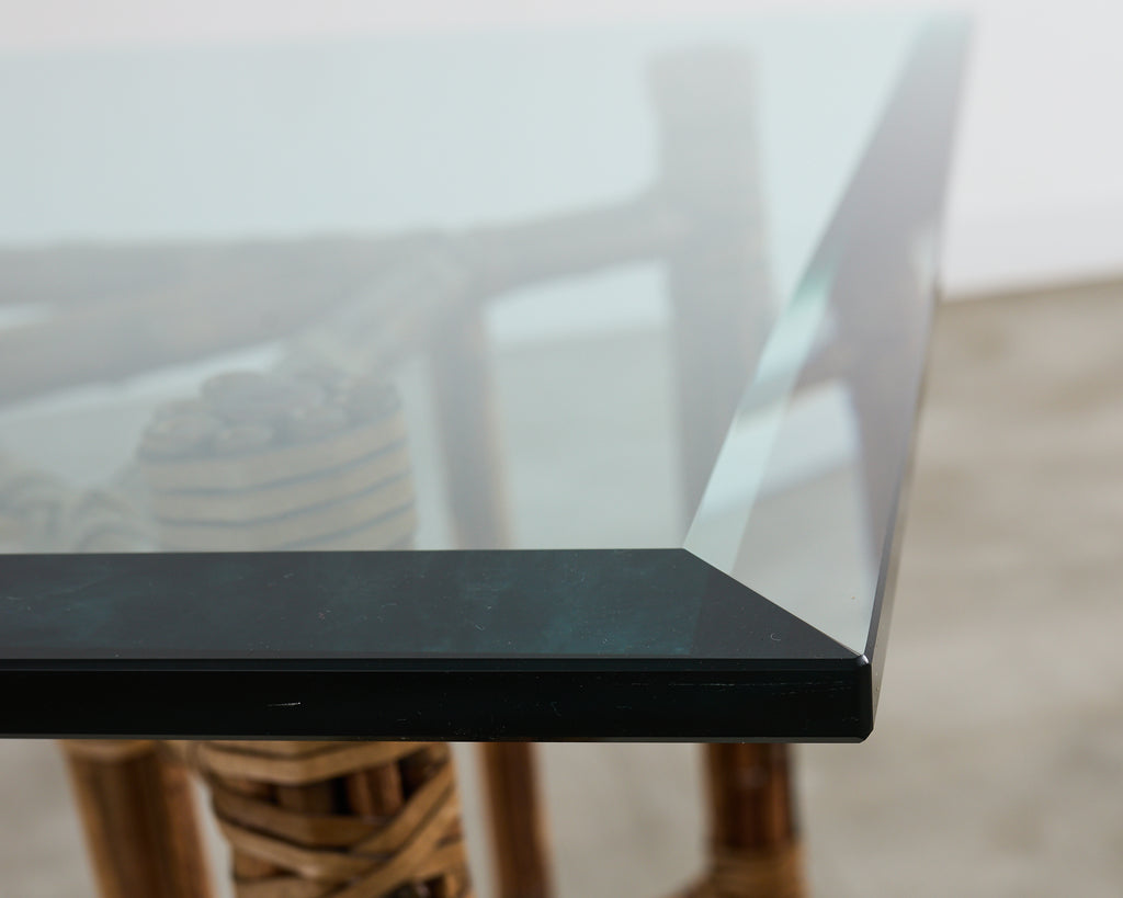 McGuire Organic Modern Bamboo Square Dining Table