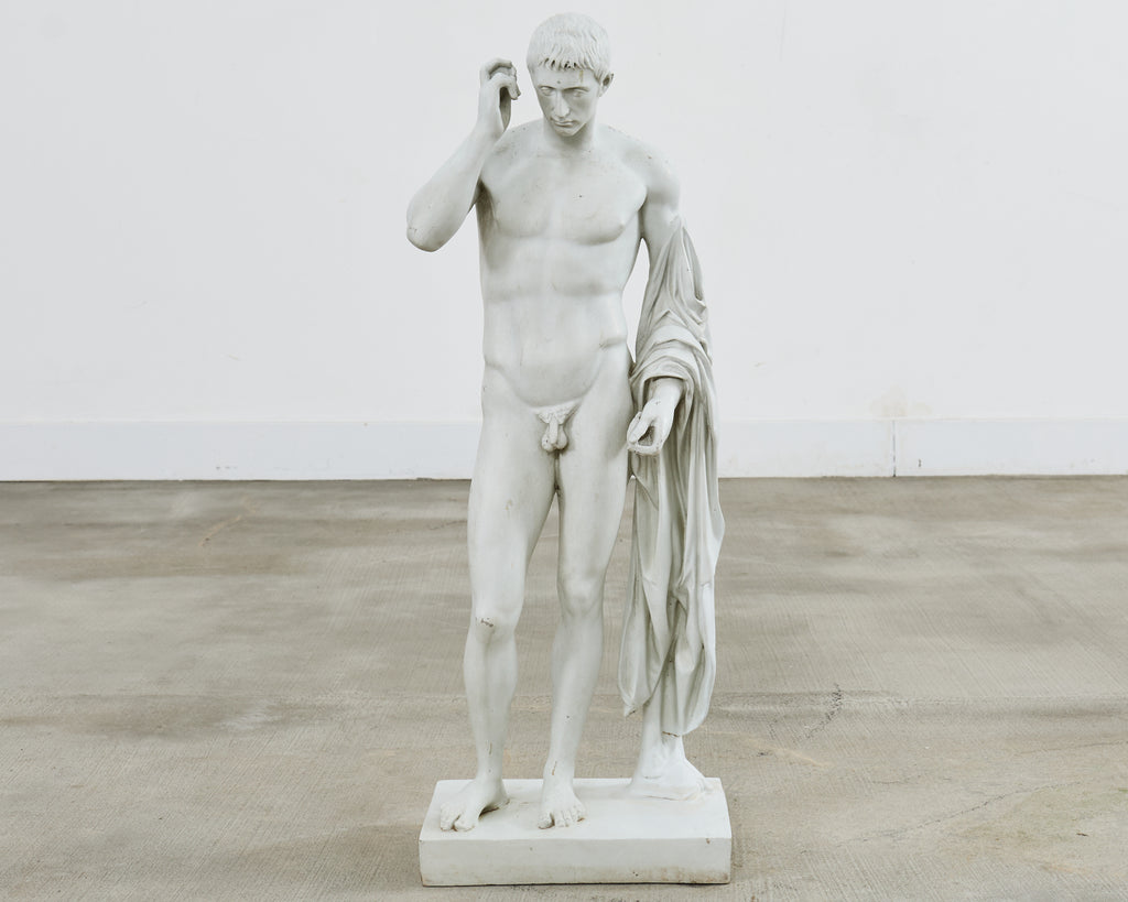 Neoclassical Greco-Roman Patrician Figurative Sculpture