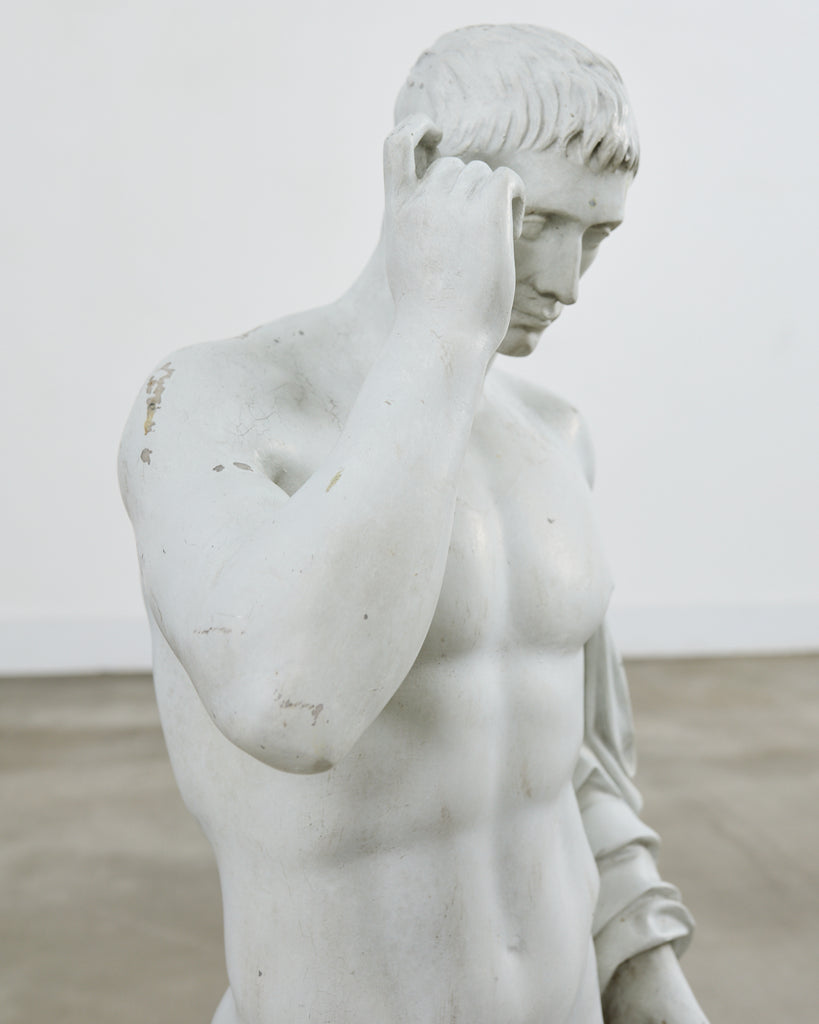 Neoclassical Greco-Roman Patrician Figurative Sculpture