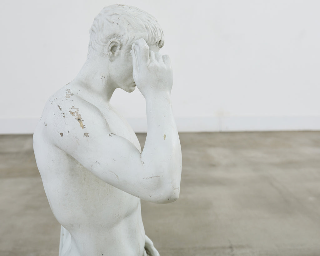 Neoclassical Greco-Roman Patrician Figurative Sculpture