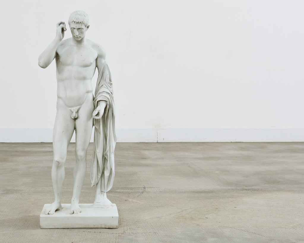 Neoclassical Greco-Roman Patrician Figurative Sculpture