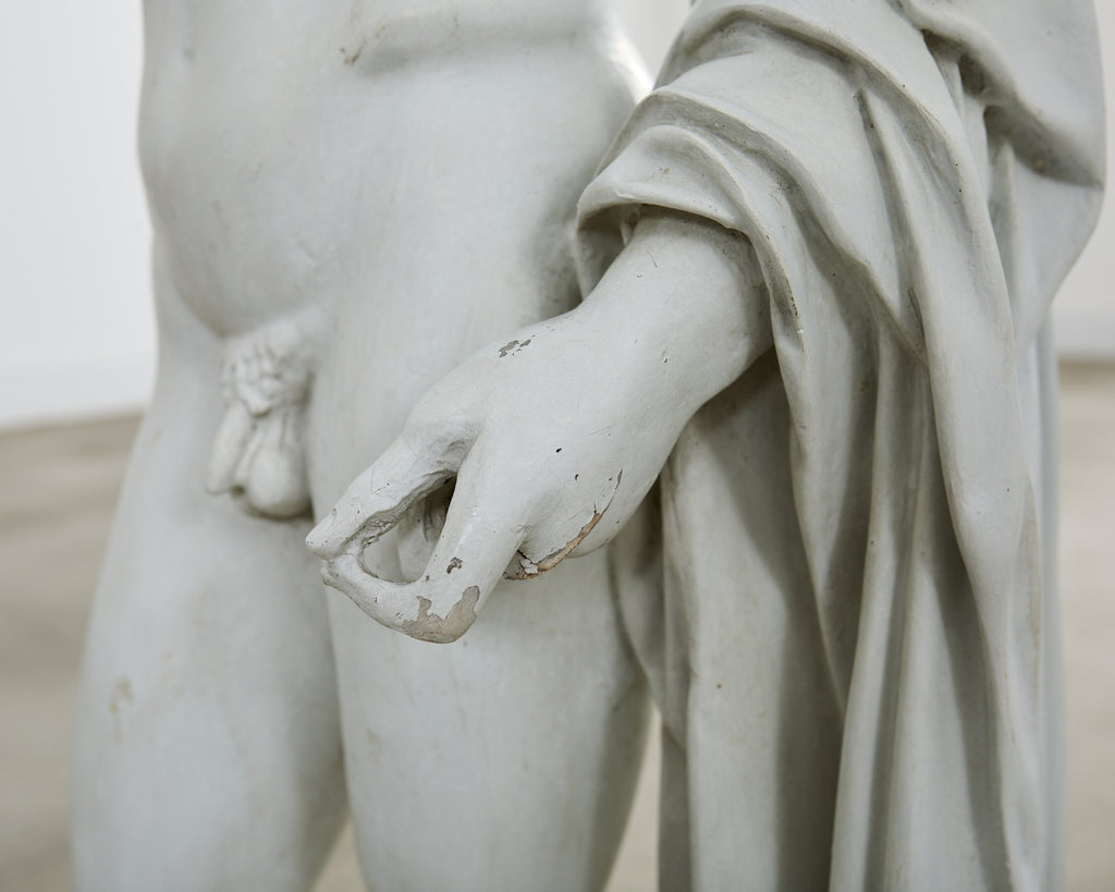 Neoclassical Greco-Roman Patrician Figurative Sculpture